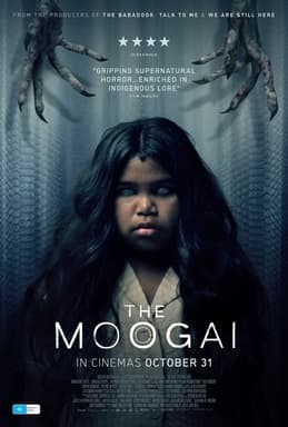 Theatrical release poster for the Australian film The Moogai.